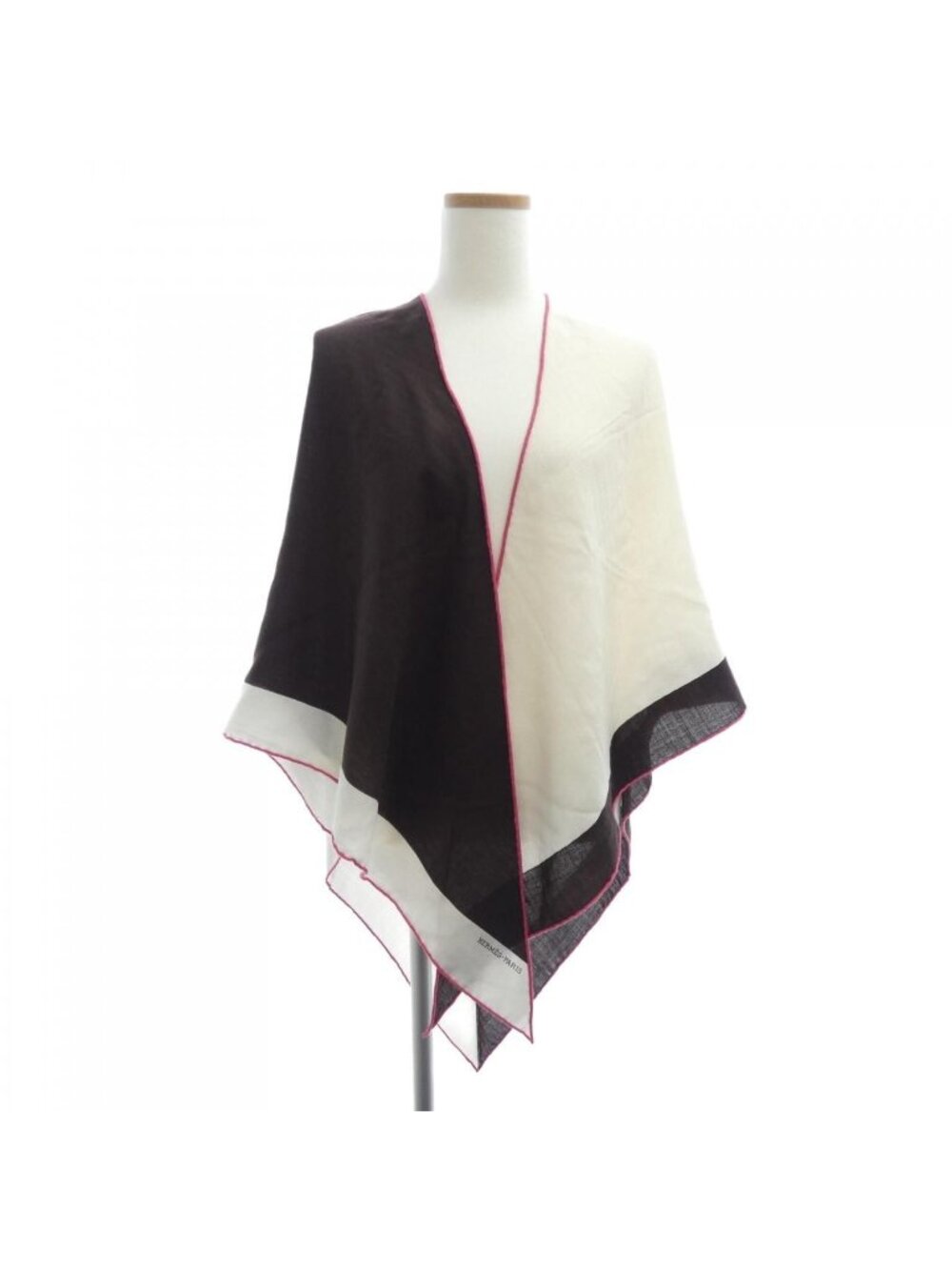 Hermes Encadre Triangle Jean Shawl Scarf - Picture 1 of 5
